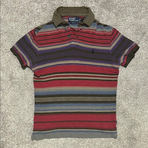 Polo Ralph Lauren Other - Vintage 90s Polo Ralph Lauren Striped Polo